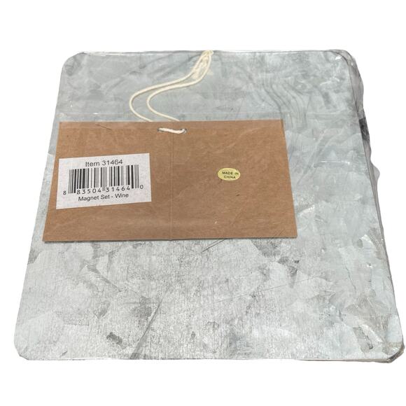 Primitives by Kathy Magnet Set Wine Lover Gift Refrigerator Decor New Unopened - Picture 3 of 9